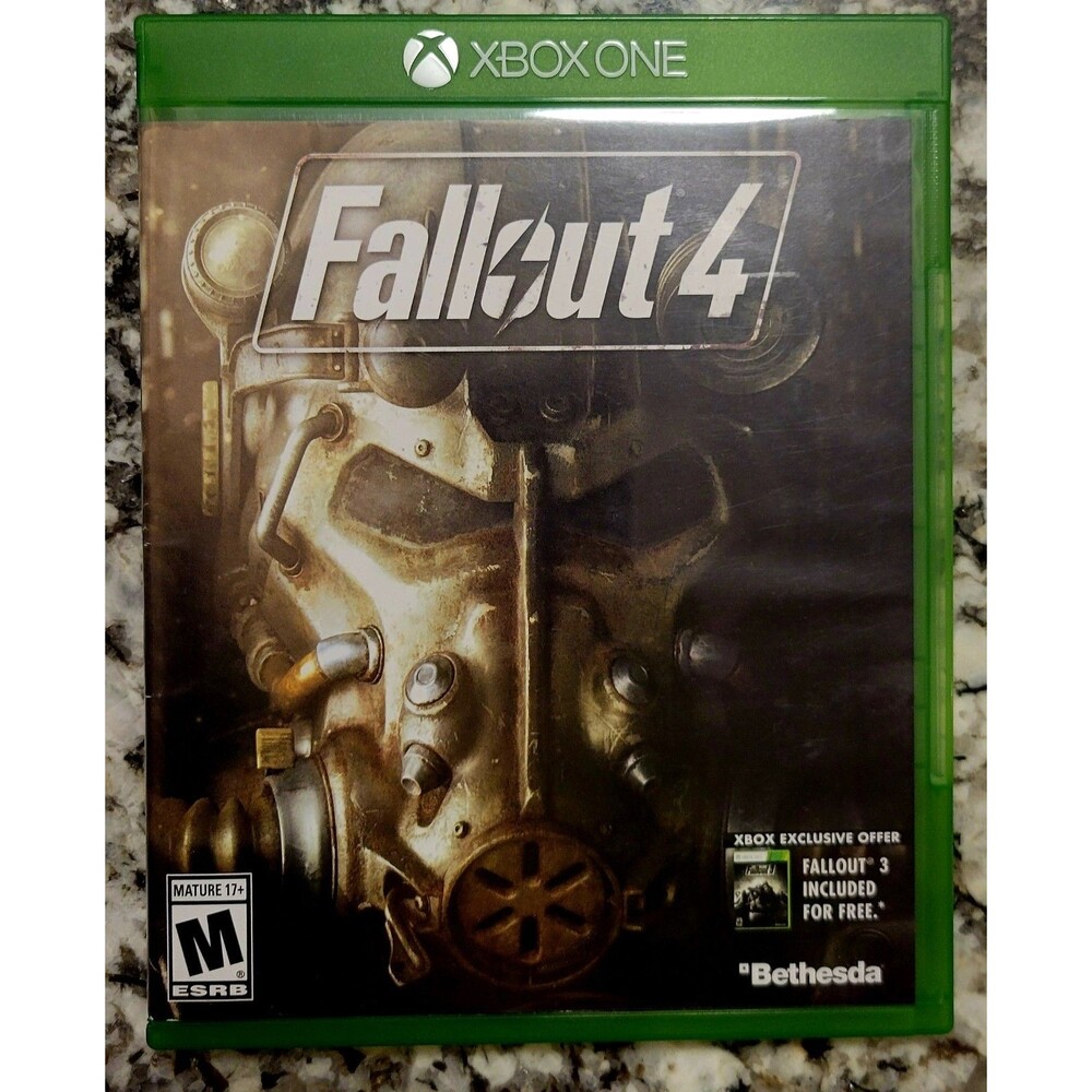 FALLOUT 4 (MicrosoftXboxOne) Poster/Map | Complete | Manual | Tested | Pristine